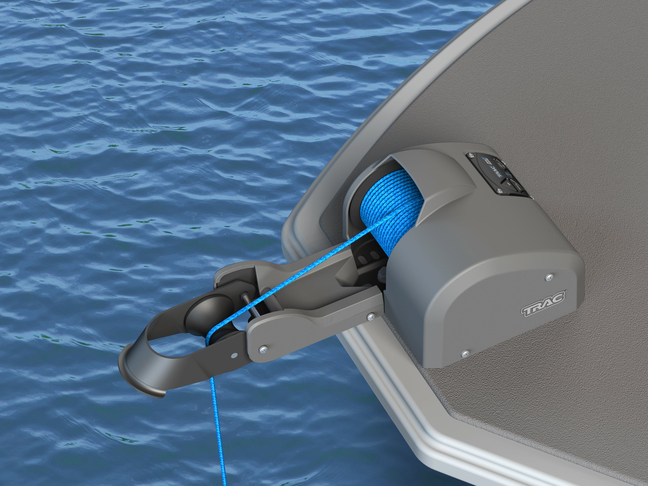 How to Install an electric anchor on boat (Trac fisherman 25) 