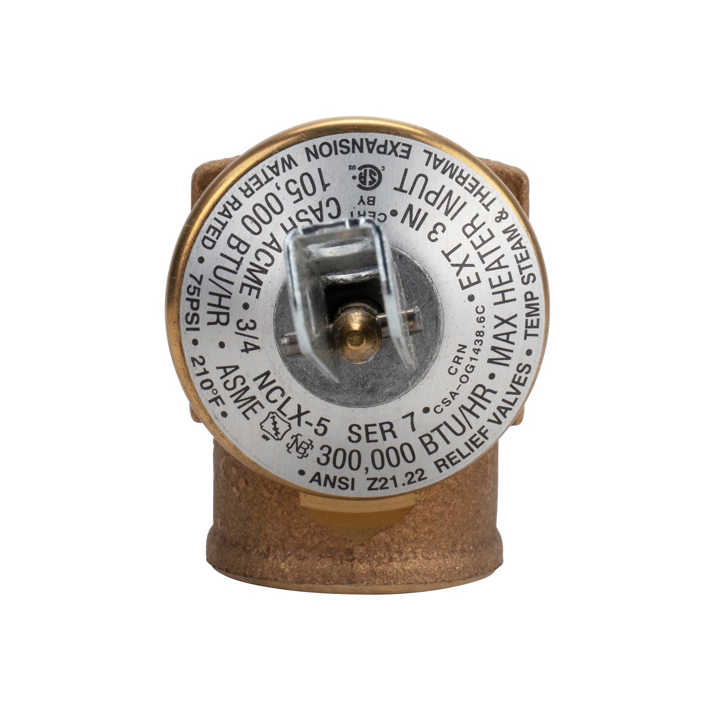 Pressure Relief Valve - 75psi