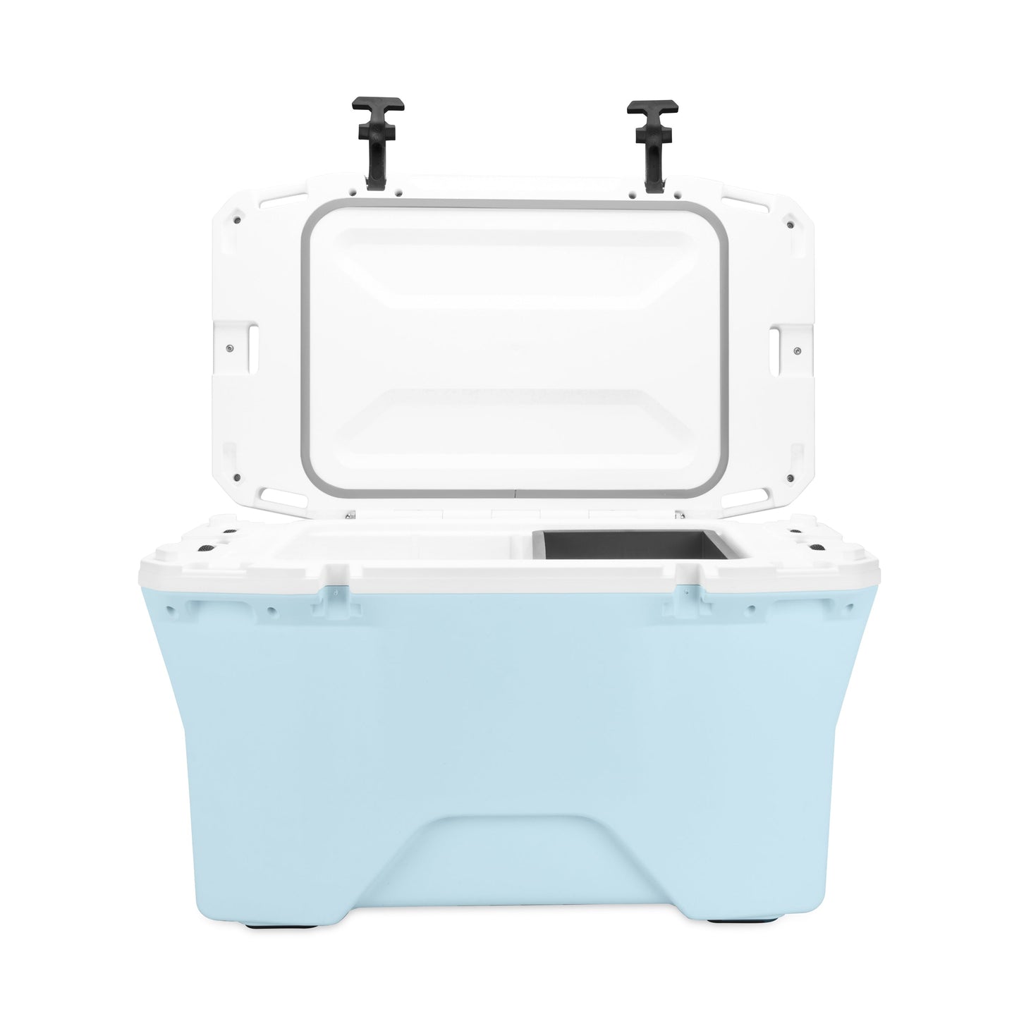 Currituck Premium 30 Quart Cooler - Light Blue & White