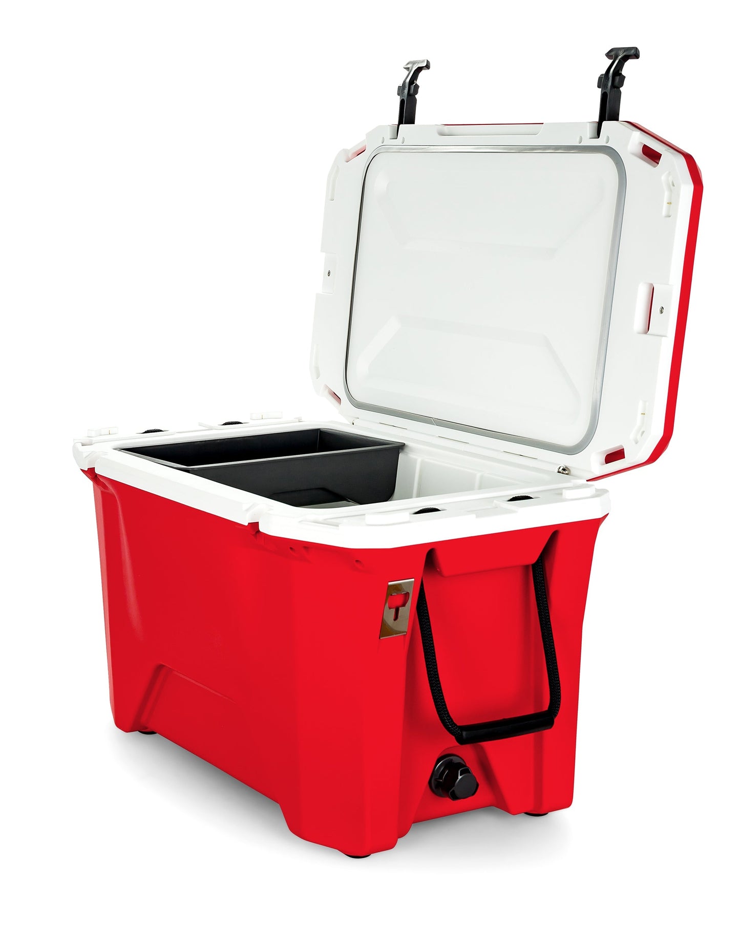 Currituck 30 and 50 Quart Premium Coolers - Bright Red & White