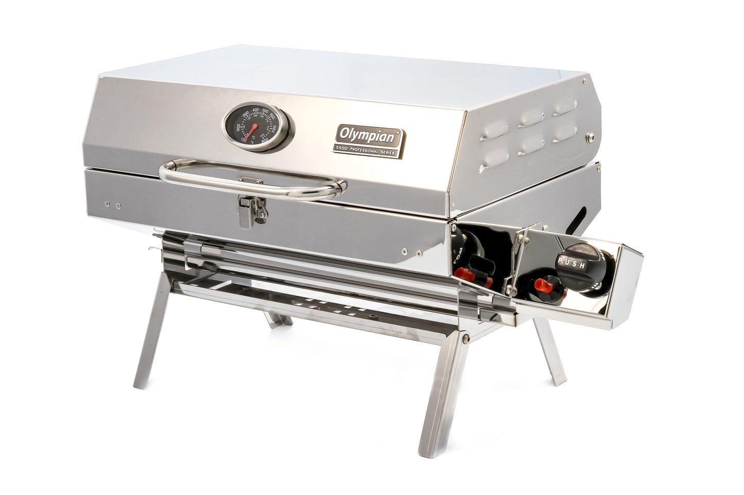 Olympian 5500 Stainless Steel Portable RV/Marine Grill