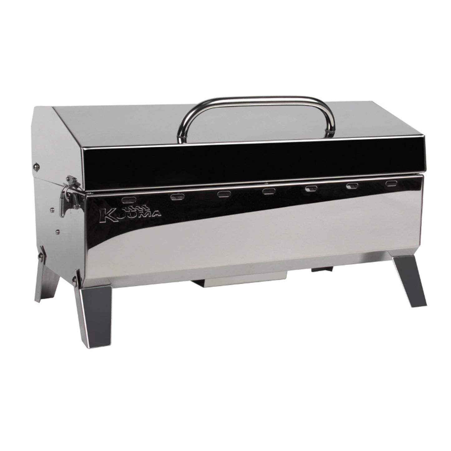 Kuuma Stow N' Go 160 Marine Stainless Steel Gas Grill for Boats