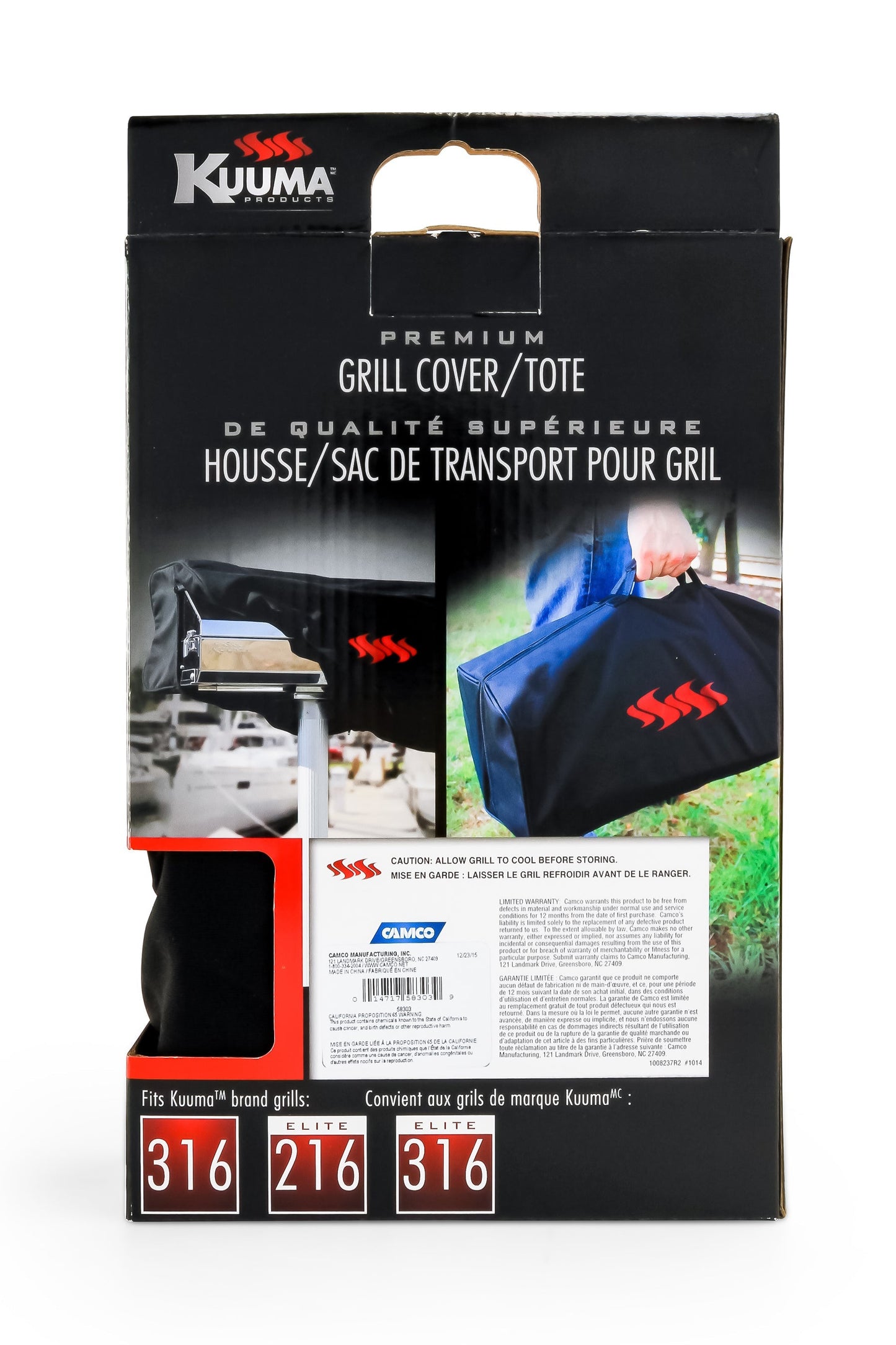 Kuuma Marine Grill Cover - Elite Models